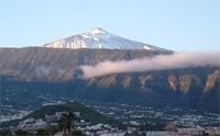 Teide Teneriffa im Winter